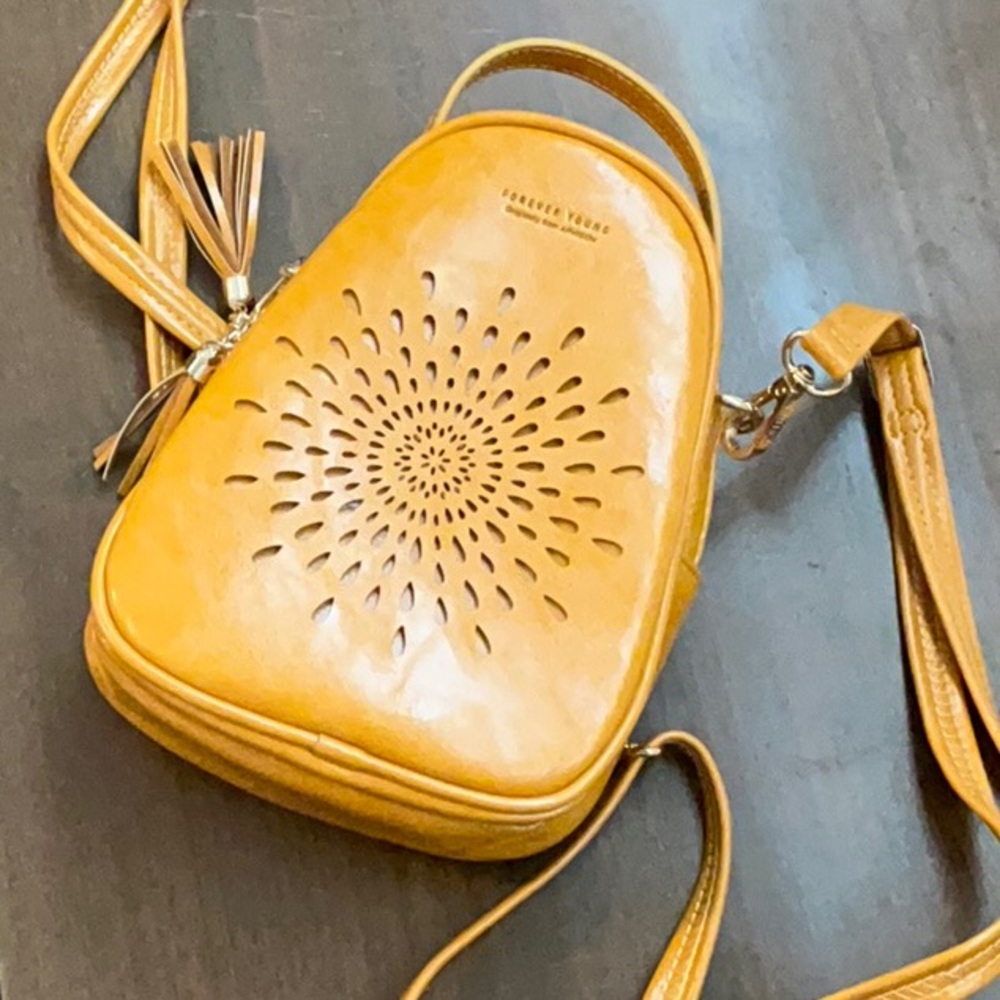 Forever Young Mustard Yellow Backpack